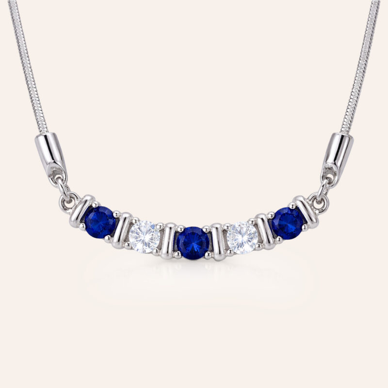 Sapphire Snake Bone Chain